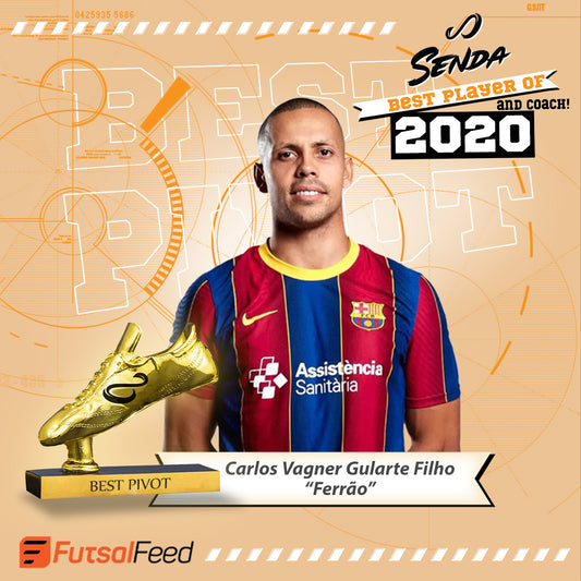 Best Team of 2020 Trophies: organized by FutsalFeed and powered by Senda Athletics