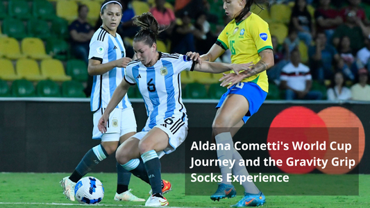 Aldana Cometti's World Cup Journey and the Gravity Grip Socks Experience