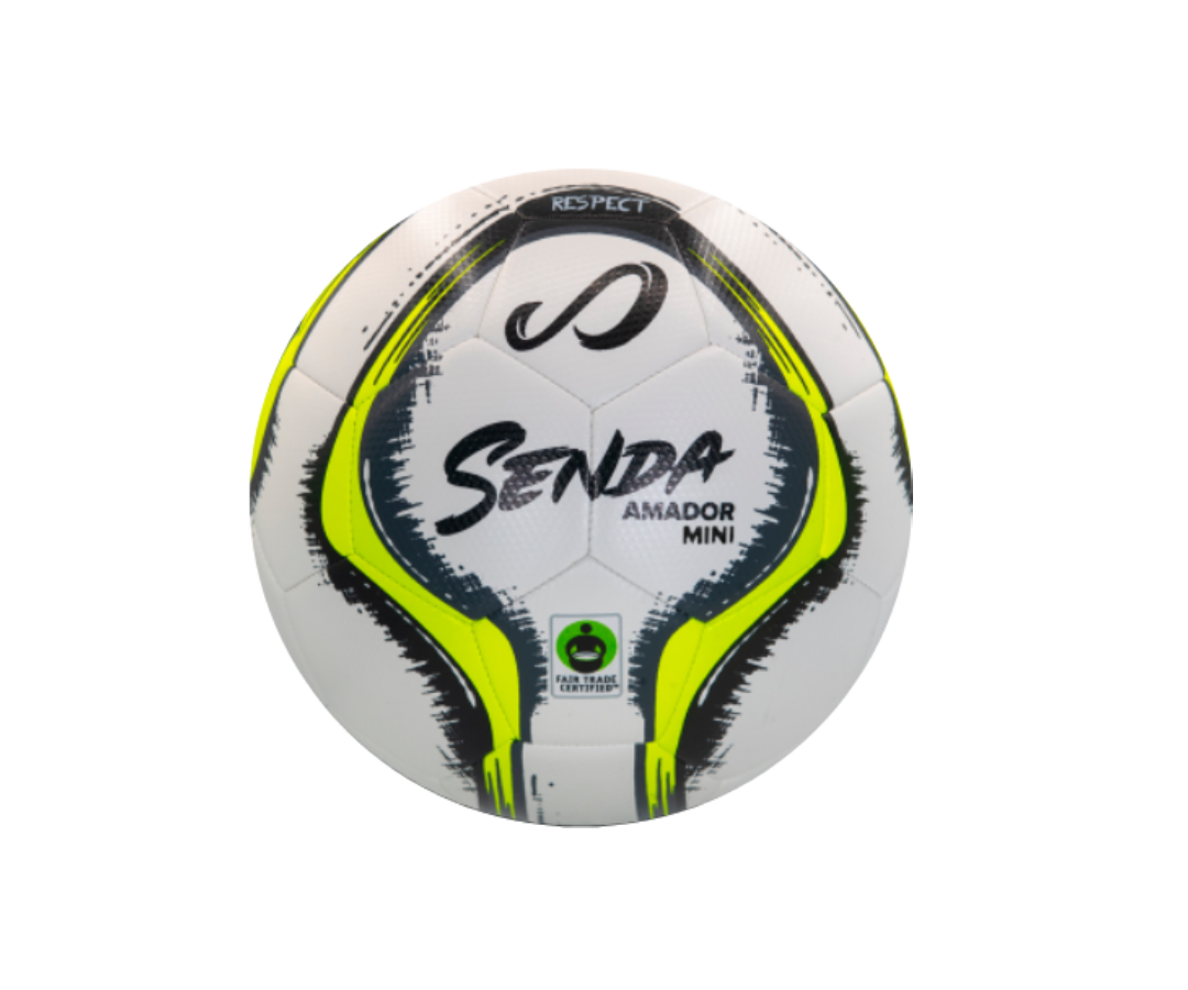 Amador Mini Soccer Ball White - Senda Athletics