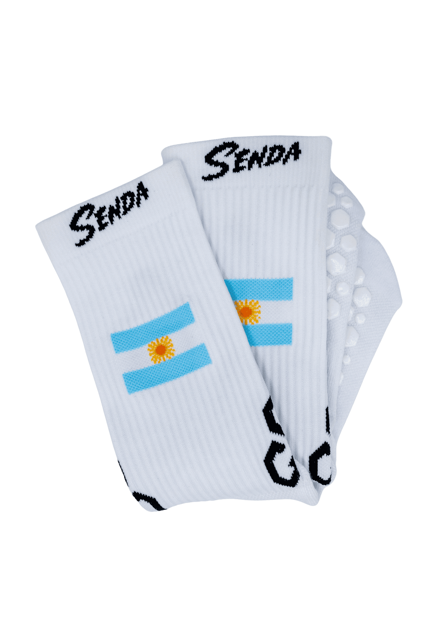 Argentina Gravity Grip Socks - flag | Senda Athletics