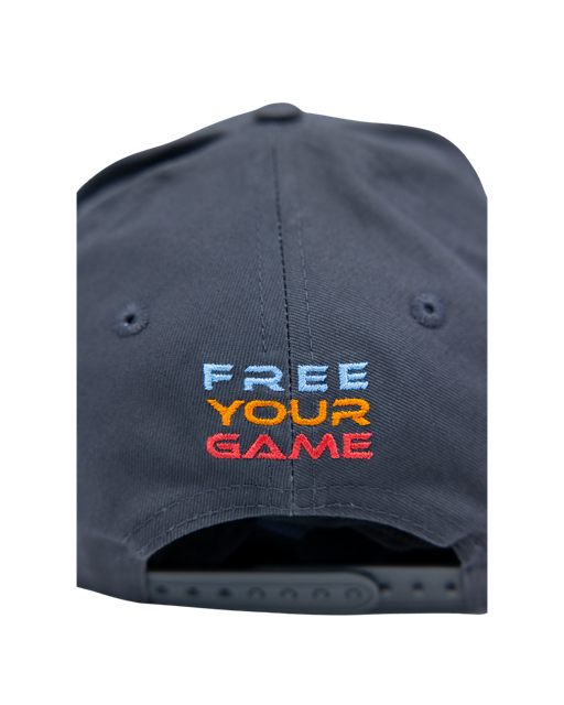 Senda Sportswear Cap Free Your Game Gray - detail image | Senda Athletics