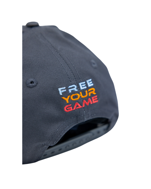 Senda Sportswear Cap Free Your Game Gray - detail image | Senda Athletics