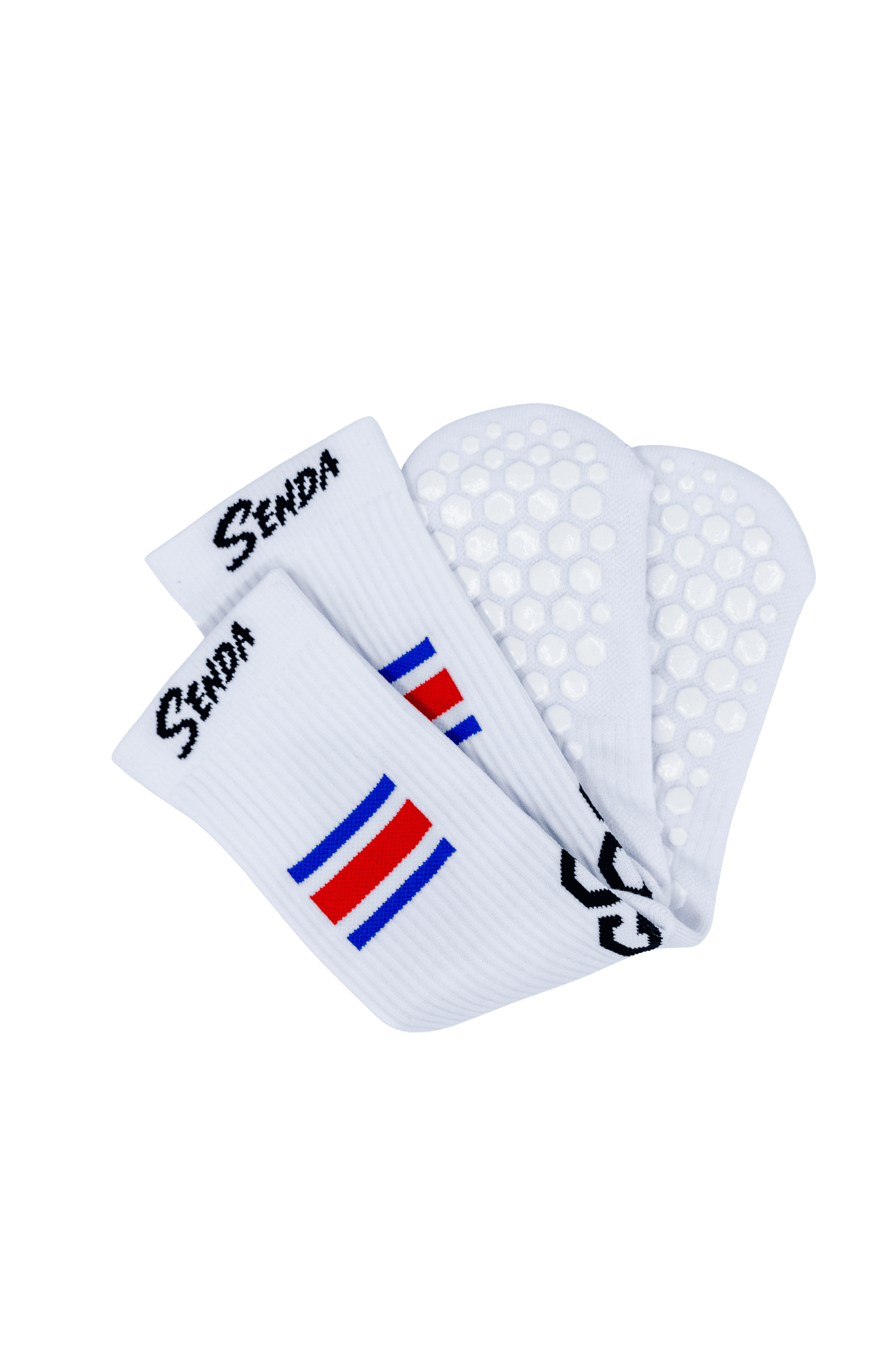 Costa Rica Gravity Grip Socks - flag | Senda Athletics