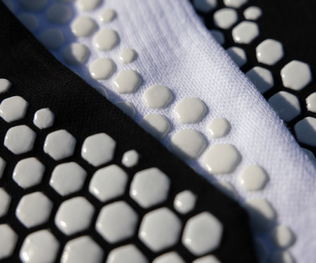 Grip Socks - detail image - silicone pads | Senda Athletics