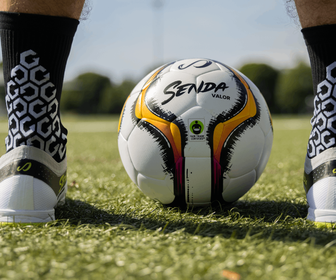 Grip Socks - action image | Senda Athletics