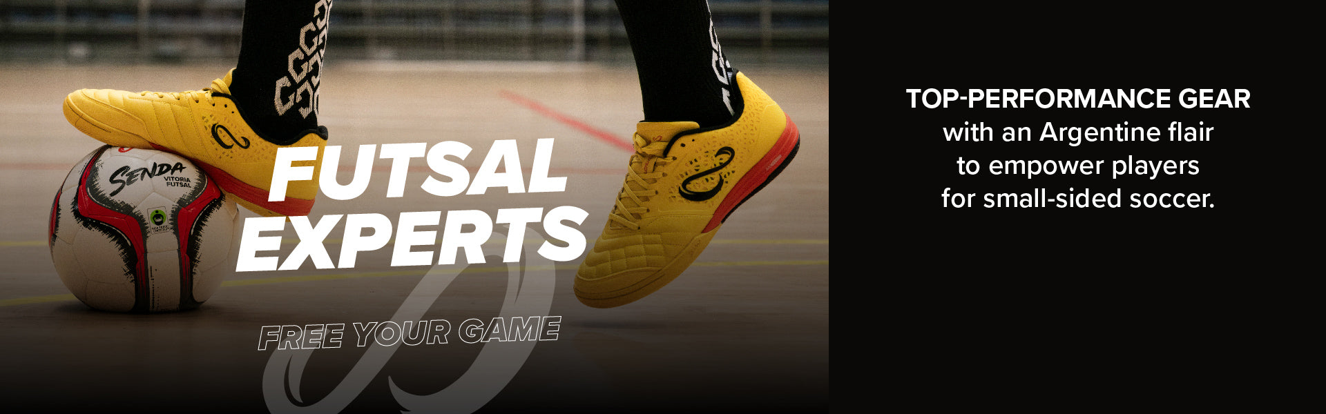 Futsal Experts - Free Your Game | Senda Athletics
