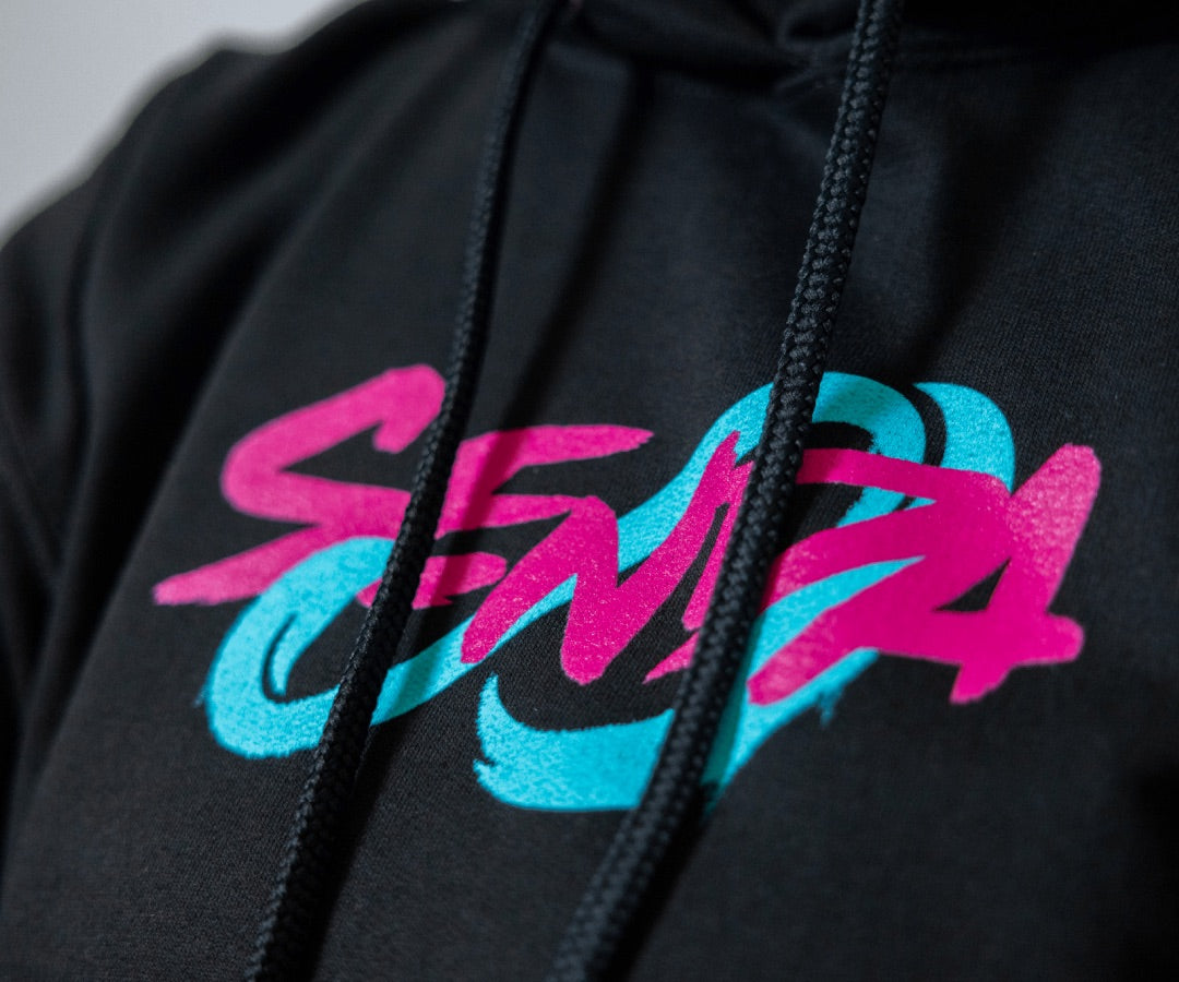 Hoodie Graffiti - render - detail image | Senda Athletics