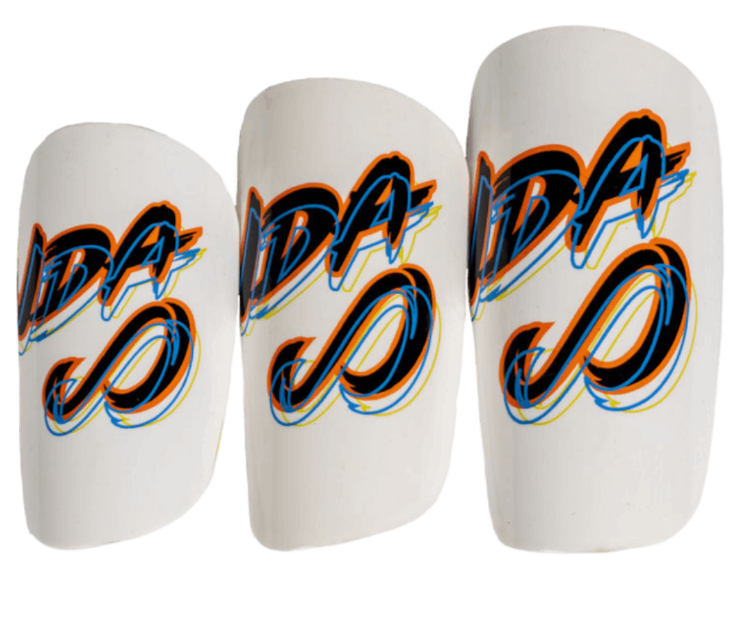 Shin Guards white - 3 sizes - product image | Senda Athletics