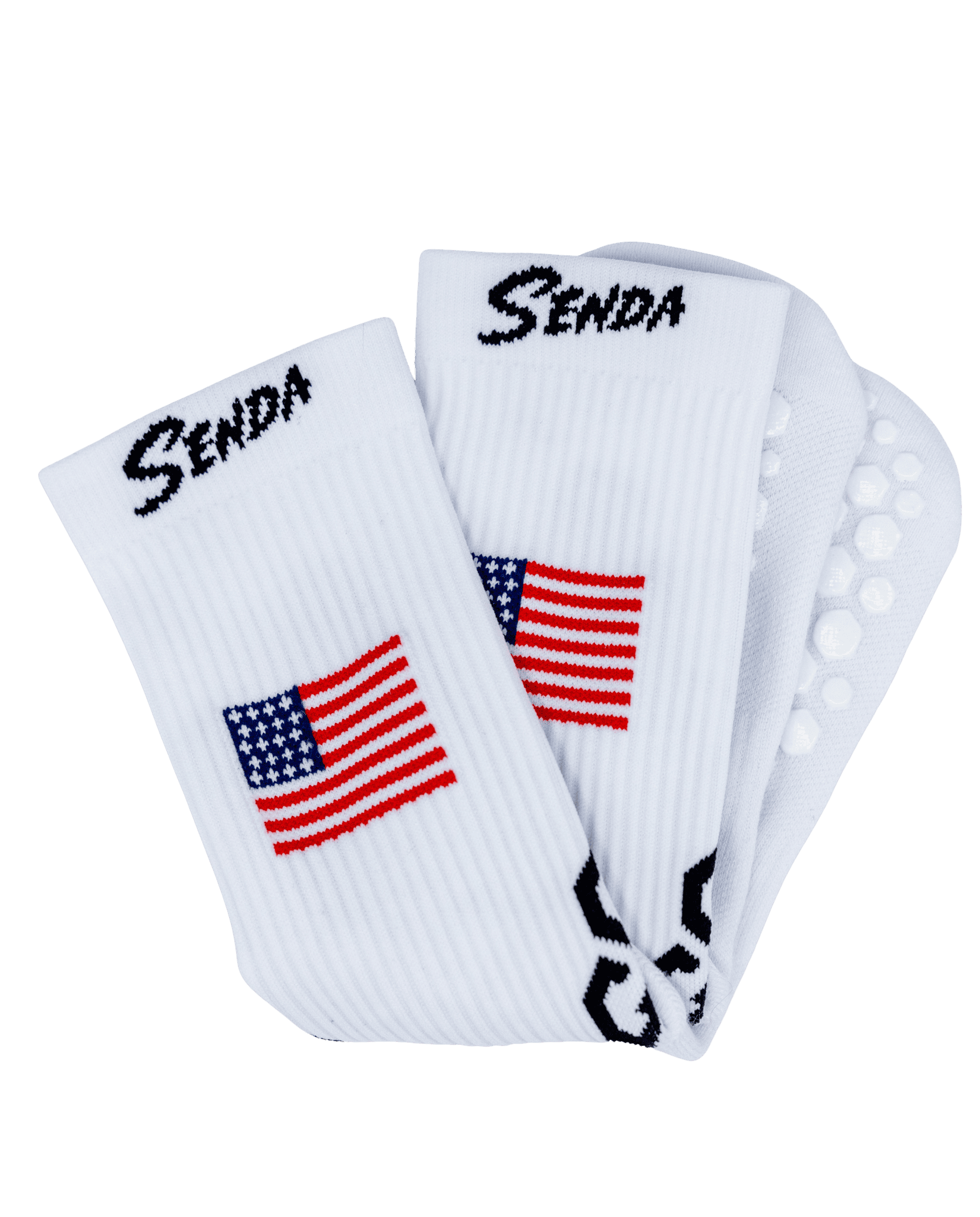 USA Gravity Grip Socks - flag | Senda Athletics
