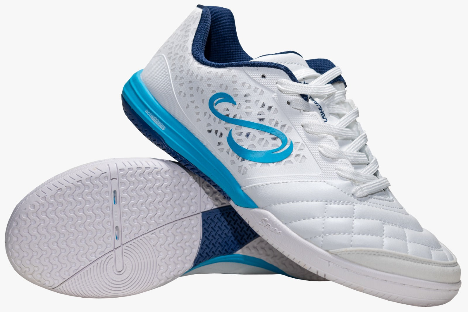 Ushuaia PRO 2.0 White  Futsal Shoe - Senda Athletics