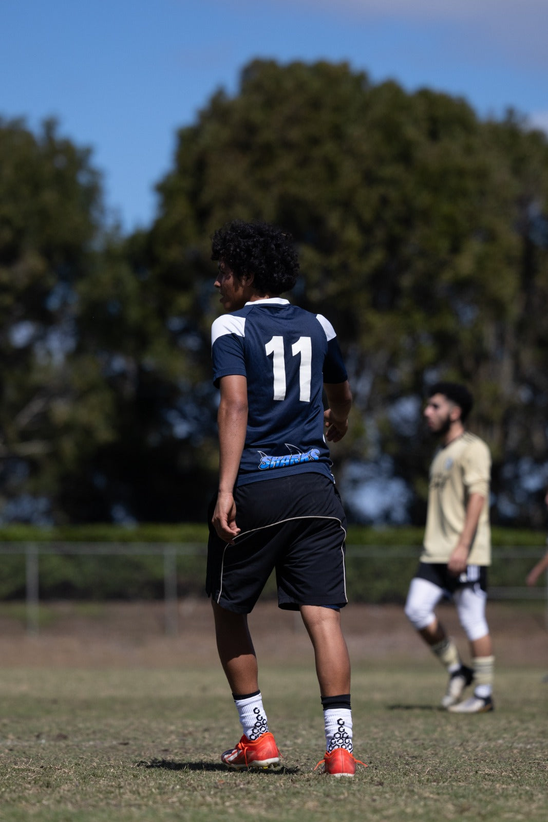 Weston Cup - action image | Senda Athletics -  grip socks