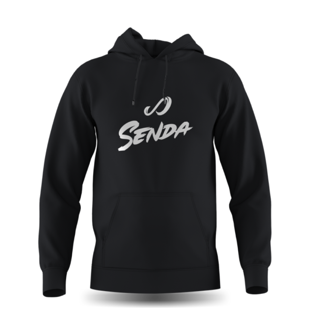 Hoodie Black - render - product image | Senda Athletics