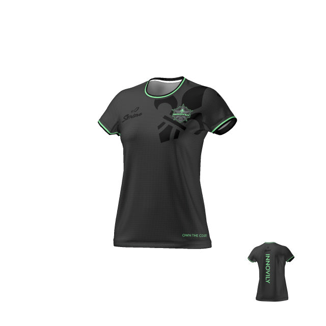 Innovily Futsal Academy Women's Fan Gear Black Jersey