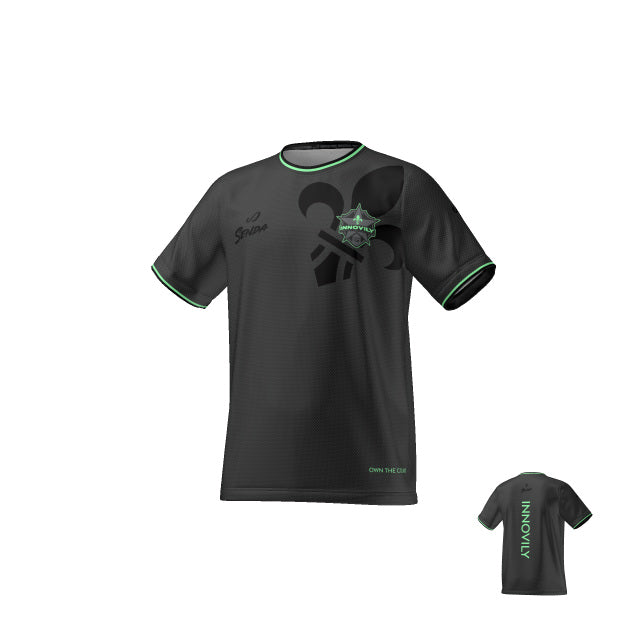 Innovily Futsal Academy Youth Fan Gear Black Jersey