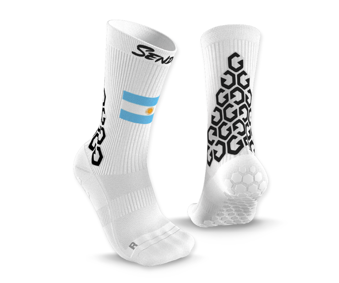 Argentina Gravity Grip Socks - product image | Senda Athletics