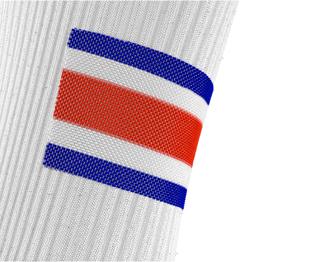 Costa Rica Gravity Grip Socks - detail image | Senda Athletics