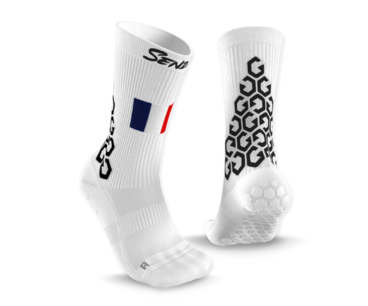 France Gravity Grip Socks - product image | Senda Athletics