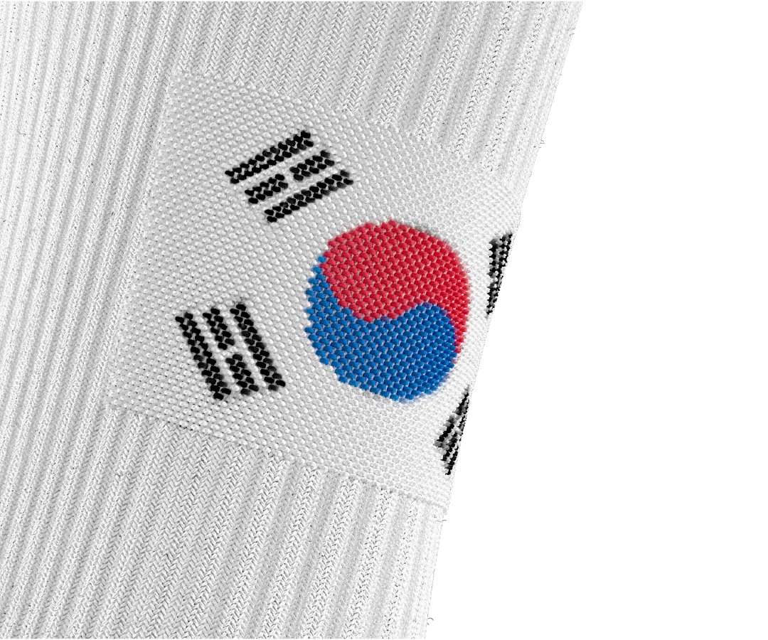 Korea Gravity Grip Socks - detail image | Senda Athletics