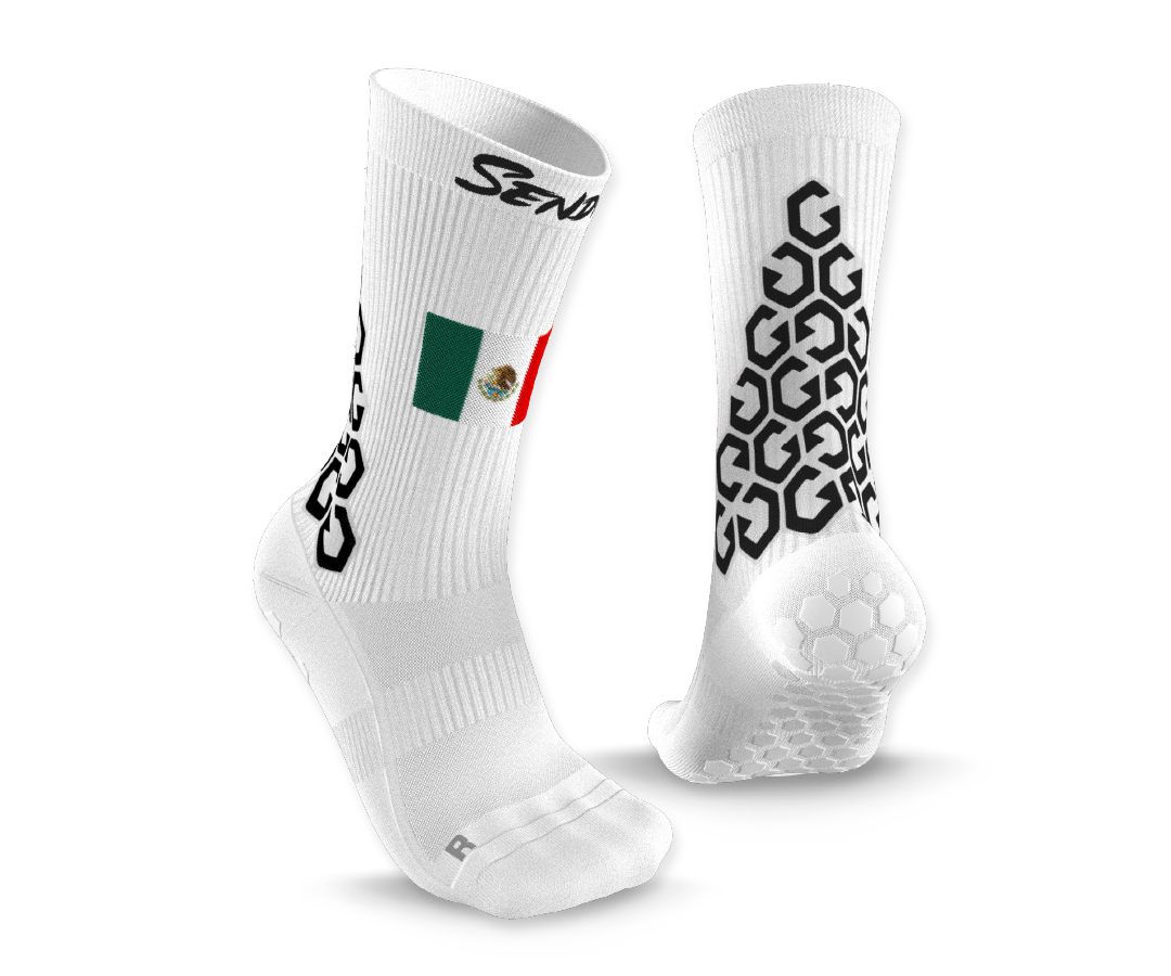 Mexico Gravity Grip Socks - product image | Senda Athletics