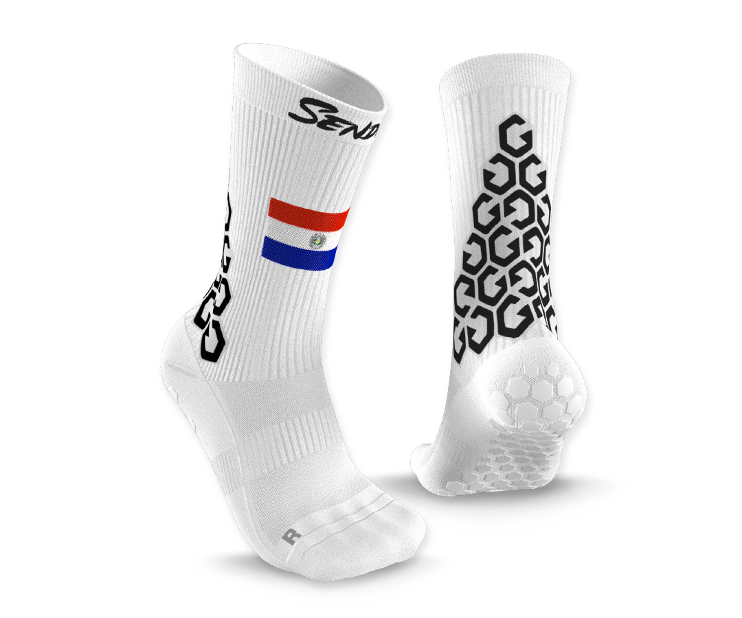 Paraguay Gravity Grip Socks - product image | Senda Athletics