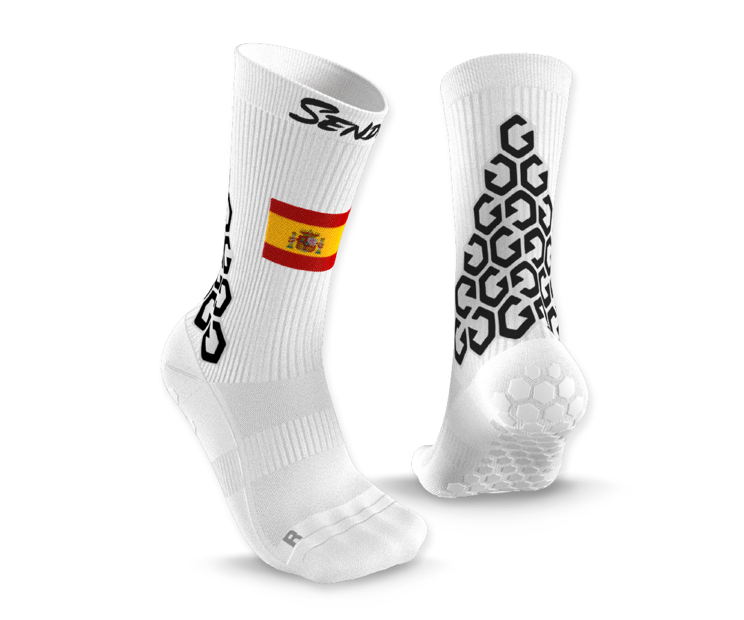 Spain Gravity Grip Socks - product image | Senda Athletics