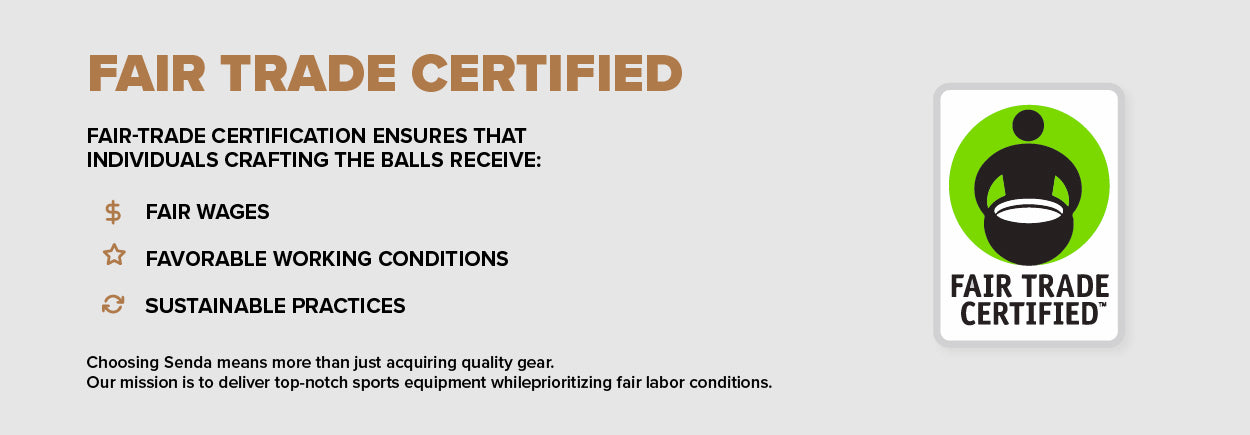 Vitoria Premium Match Futsal Ball - Gold | Fair Trade | Senda Athletics