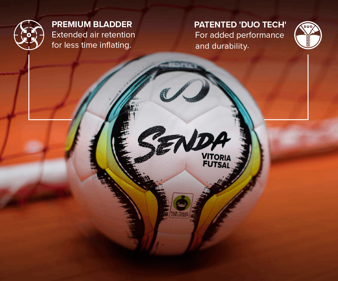 Vitoria Premium Match Futsal Ball - Pack x12