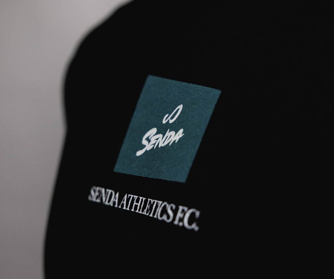 Pitch T-Shirt  - Premium Cotton Tee - black - football| Senda Athletics