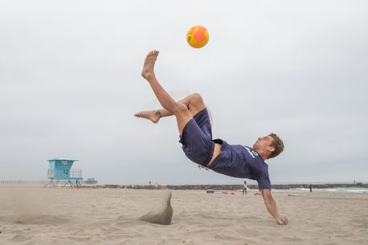 beach soccer player