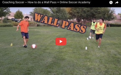 How to do a wall pass, thanks to OnlineSoccerAcademy.com