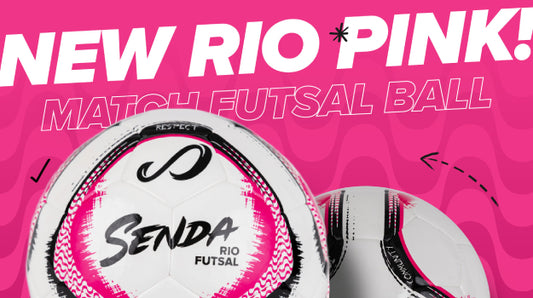 New Rio Pink Futsal Ball - Senda Athletics