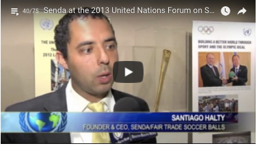 Senda at the UN Forum on Sports and Peace