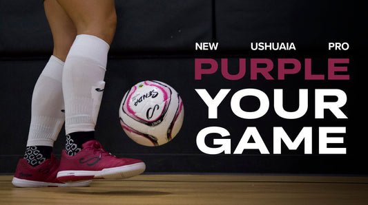 Ushuaia Pro 2.0 Futsal Shoe (Purple) | Senda Athletics