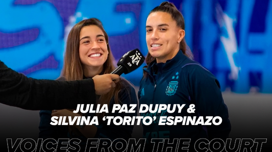 Julia Paz Dupuy & Silvina "Torito" Espinazo - futsal players interview - Senda Athletics