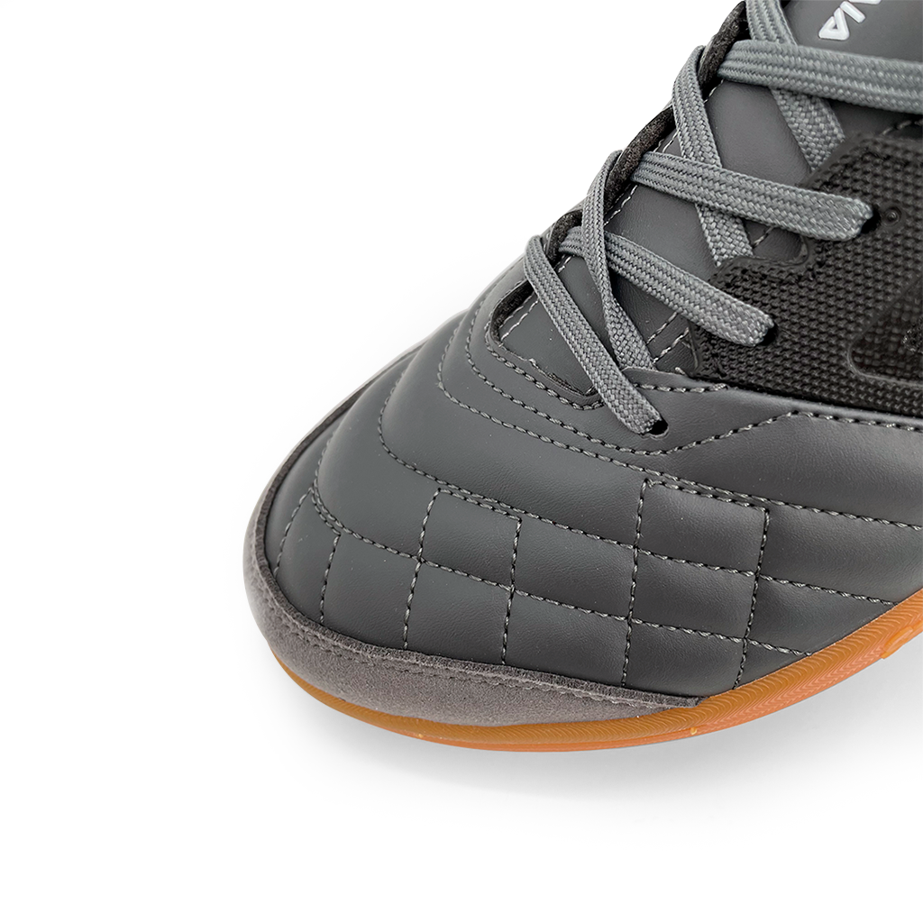 Ushuaia Club 2.0 Futsal Shoe - black & Gray (upper)| Senda Athletics