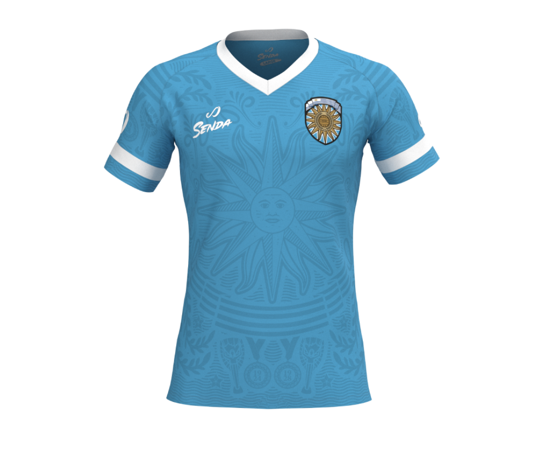 Uruguay Senda Fan Jersey  Copa America 2024 - front view