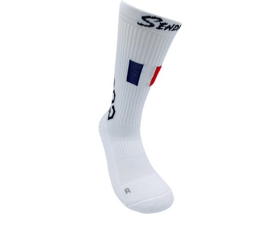 France Gravity Grip Socks | Senda Athletics