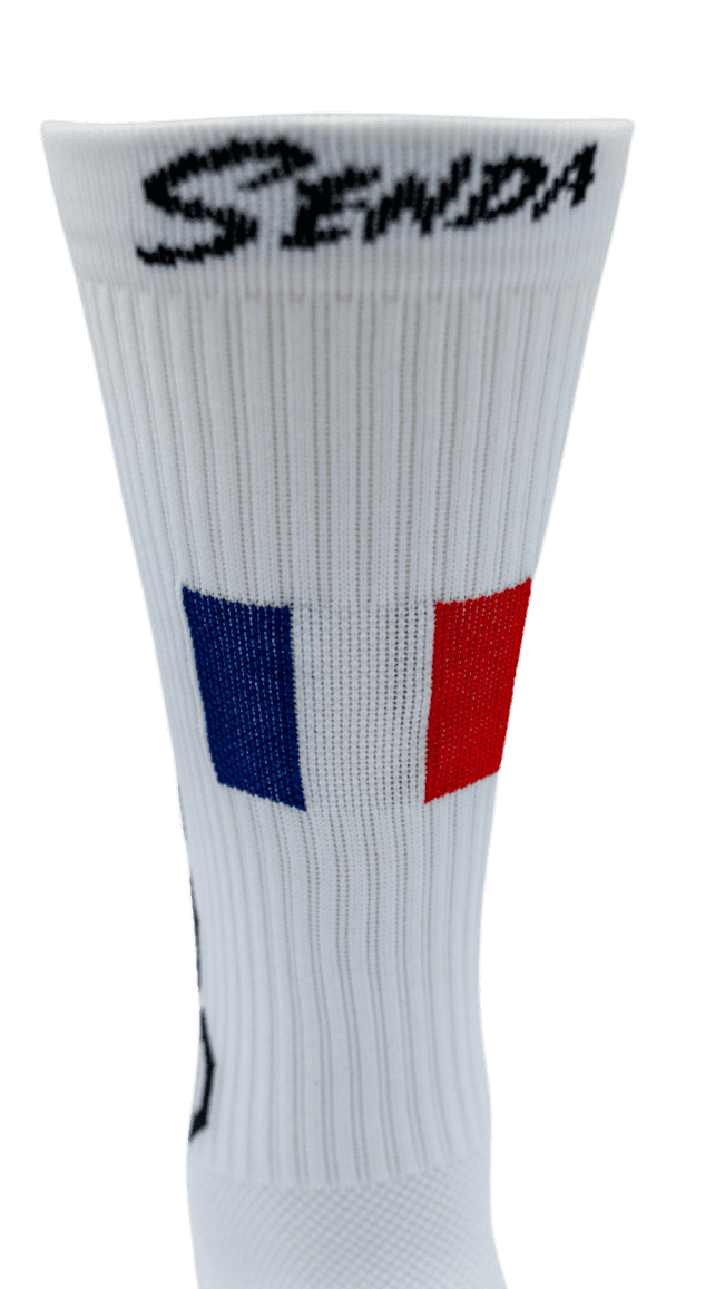 France Gravity Grip Socks - flag | Senda Athletics