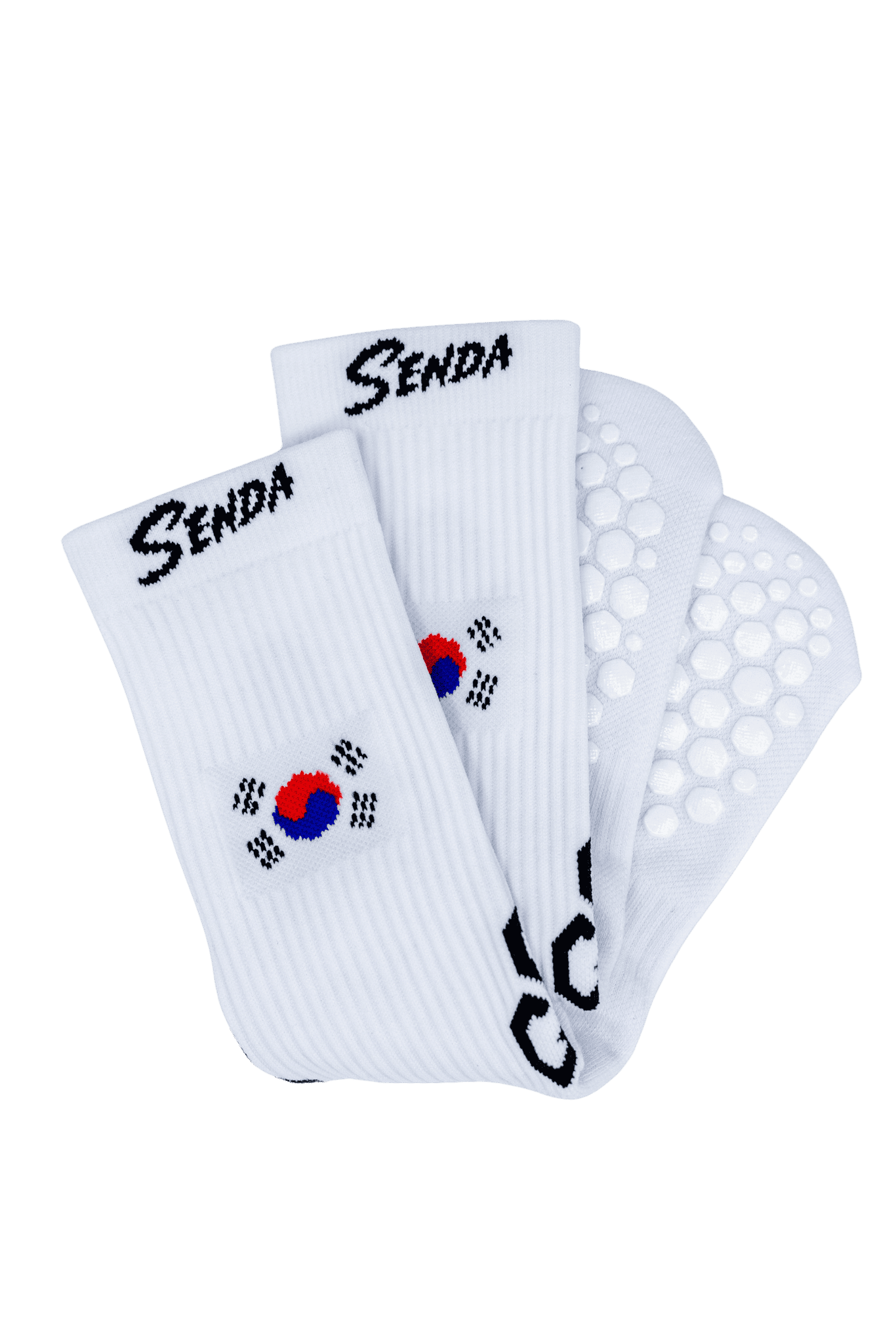 Korea Gravity Grip Socks - flag | Senda Athletics