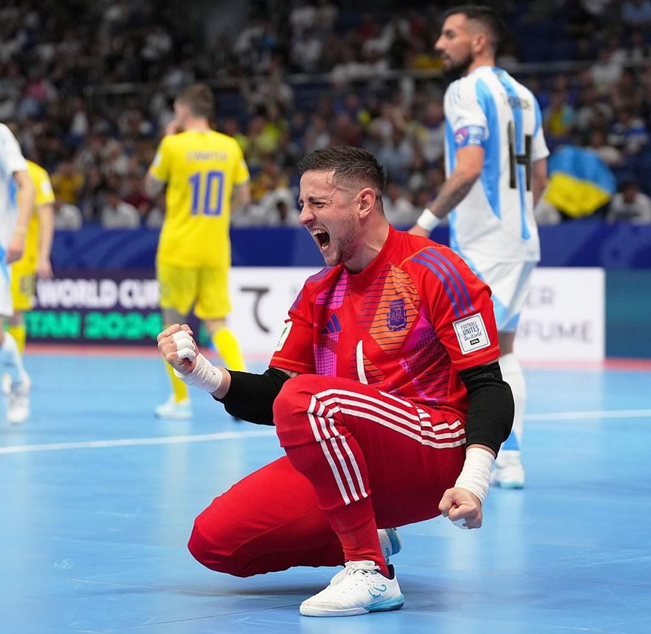Nico Sarmiento (goalkeeper) - Argentina National Futsal Team | FIFA Futsal World Cup Uzbekistan 2024 | Senda Futsal Shoes