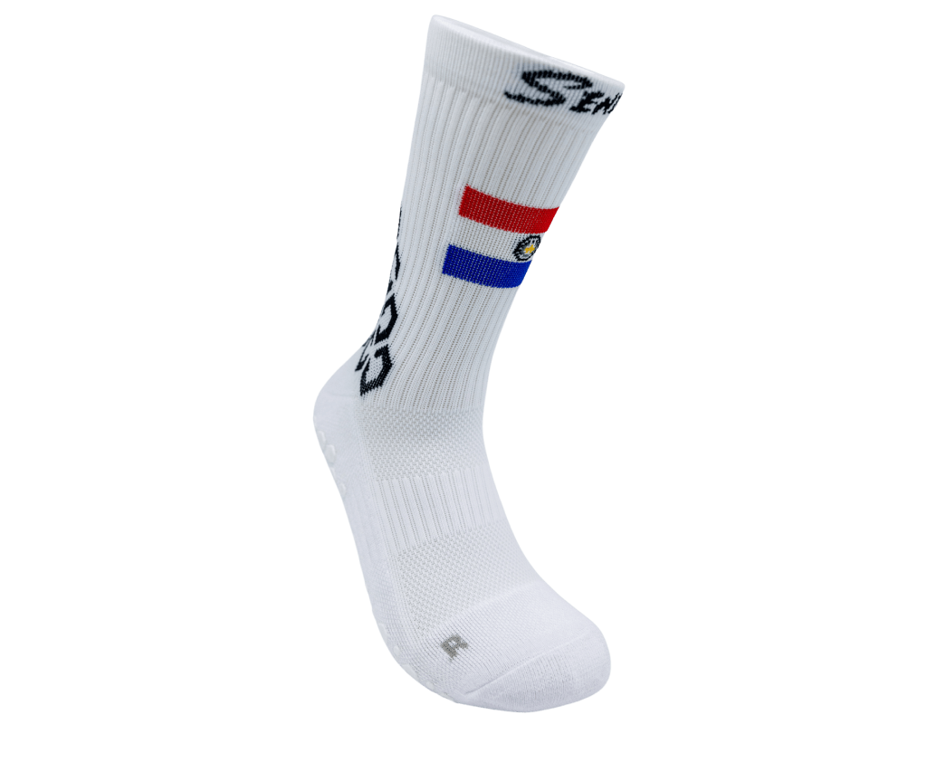 Paraguay Gravity Grip Socks | Senda Athletics