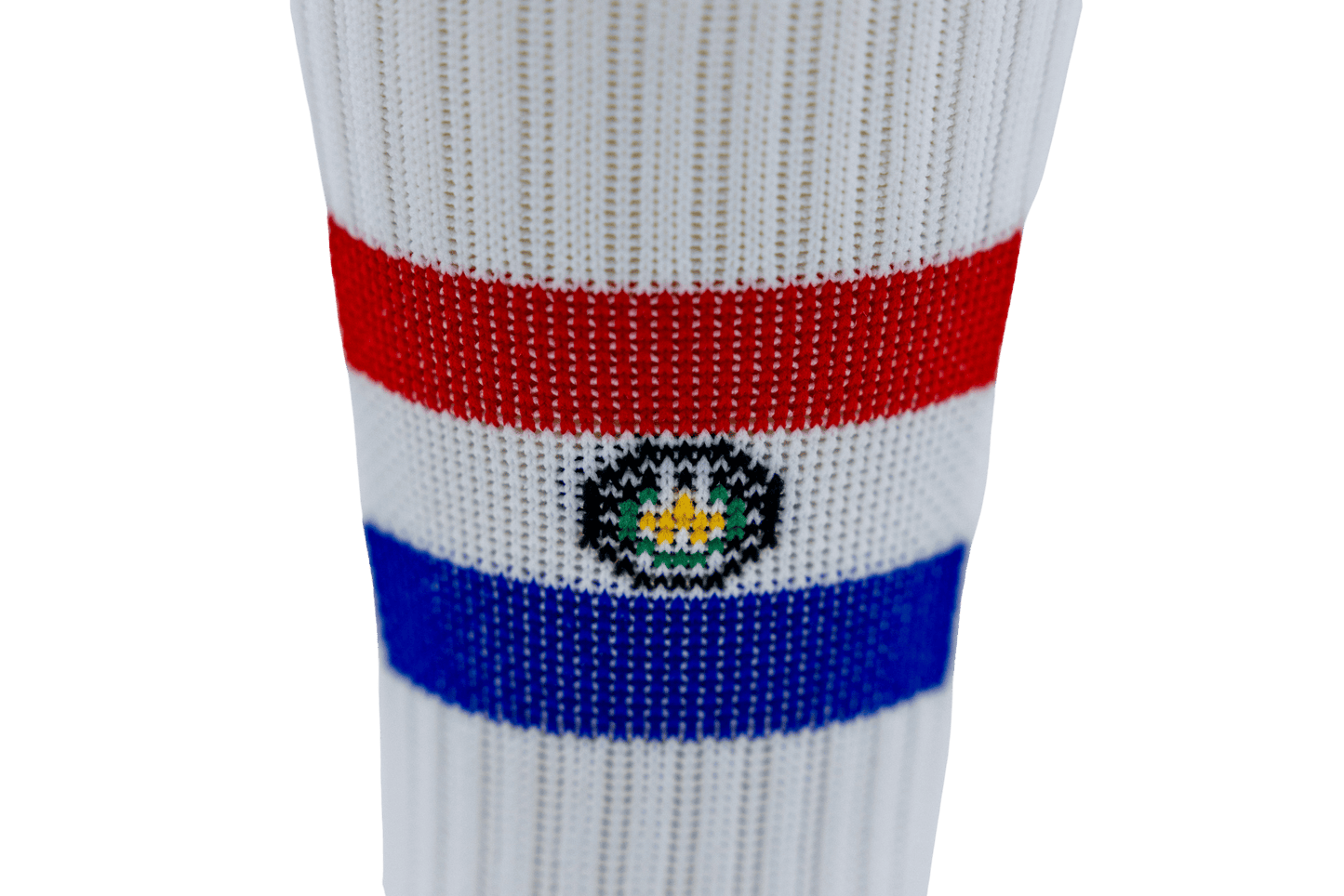 Paraguay Gravity Grip Socks - flag detail | Senda Athletics