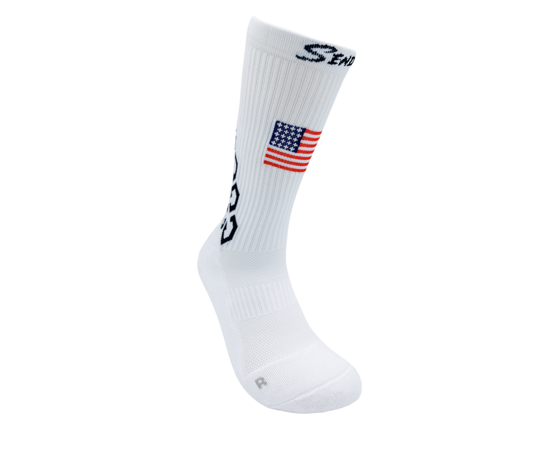 US Flag Gravity Grip Socks | Senda Athletics