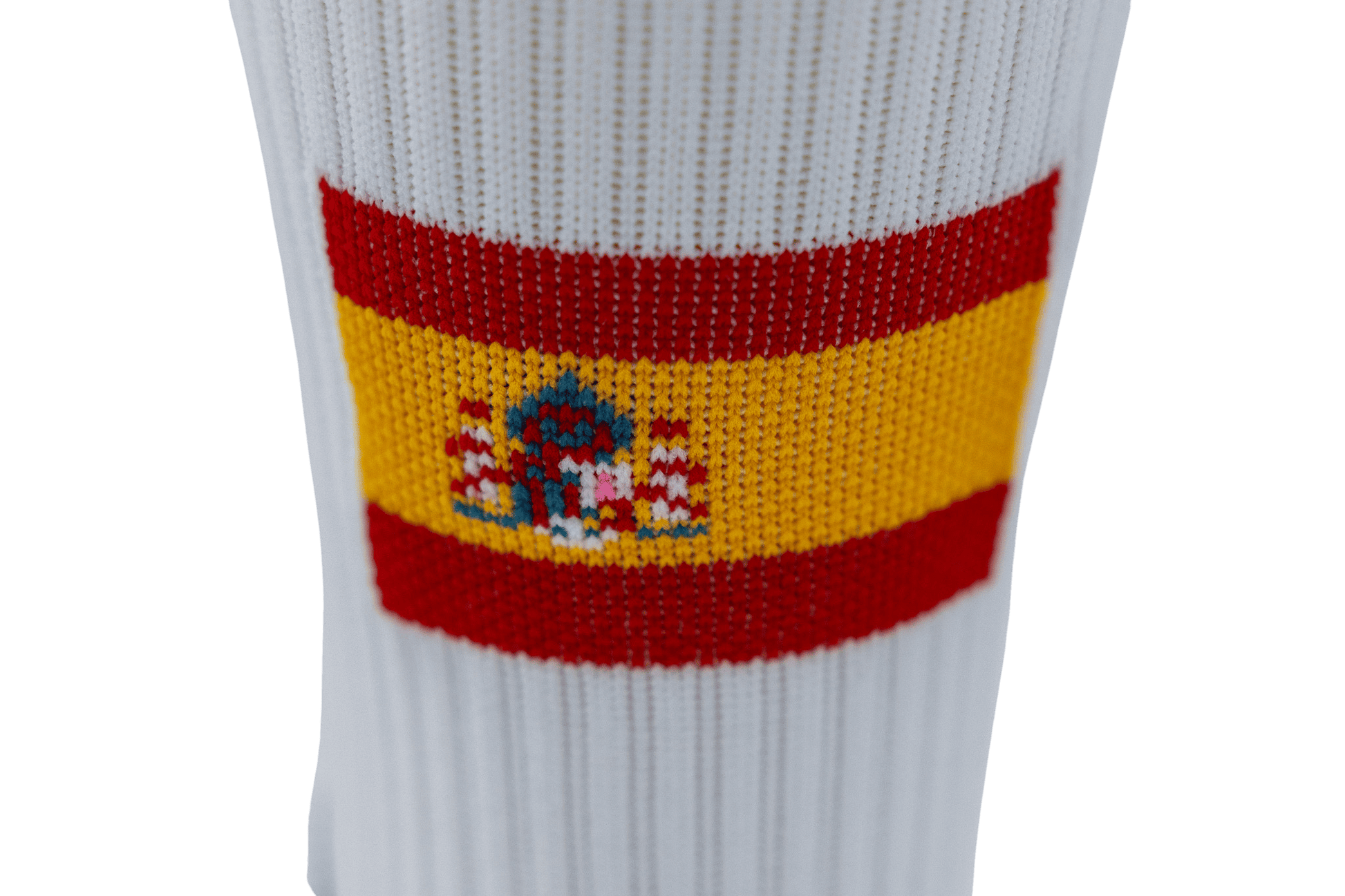 Spain Gravity Grip Socks - flag detail | Senda Athletics