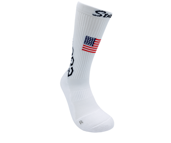 Senda Athletics US Gravity Grip Socks L