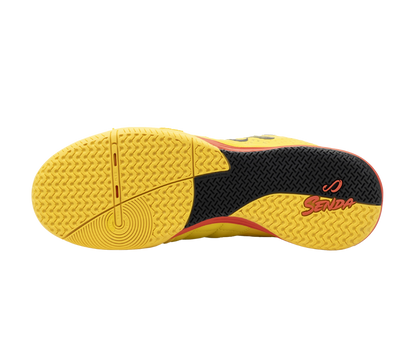 Senda Ushuaia Pro 2.0 Futsal Shoe -  Yellow - sole - Senda Athletics