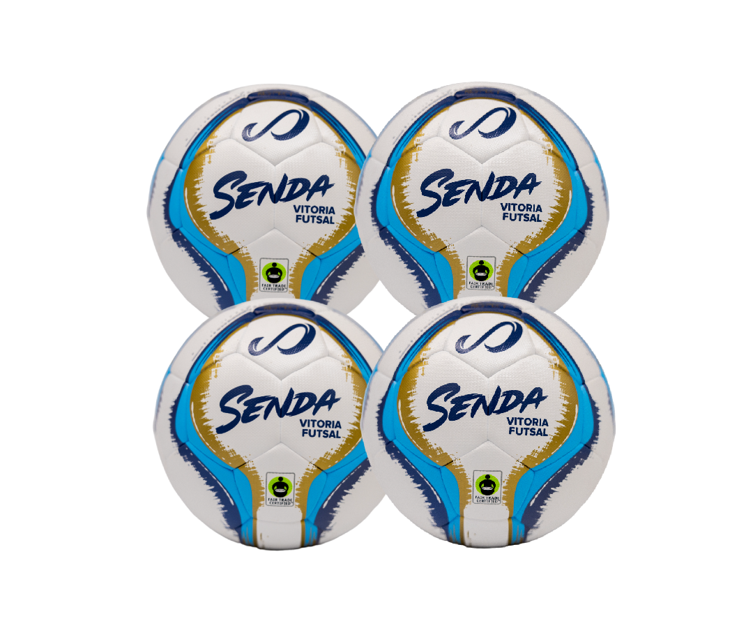 Vitoria Premium Match Futsal Ball - Pack x4 | Senda Athletics Vitoria Premium Match Futsal Ball - Pack x4 | Senda Athletics
