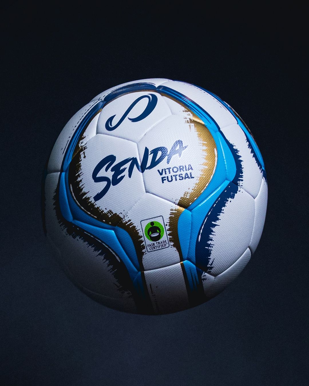 Vitoria Premium Match Futsal Ball - Gold | Senda Athletics 