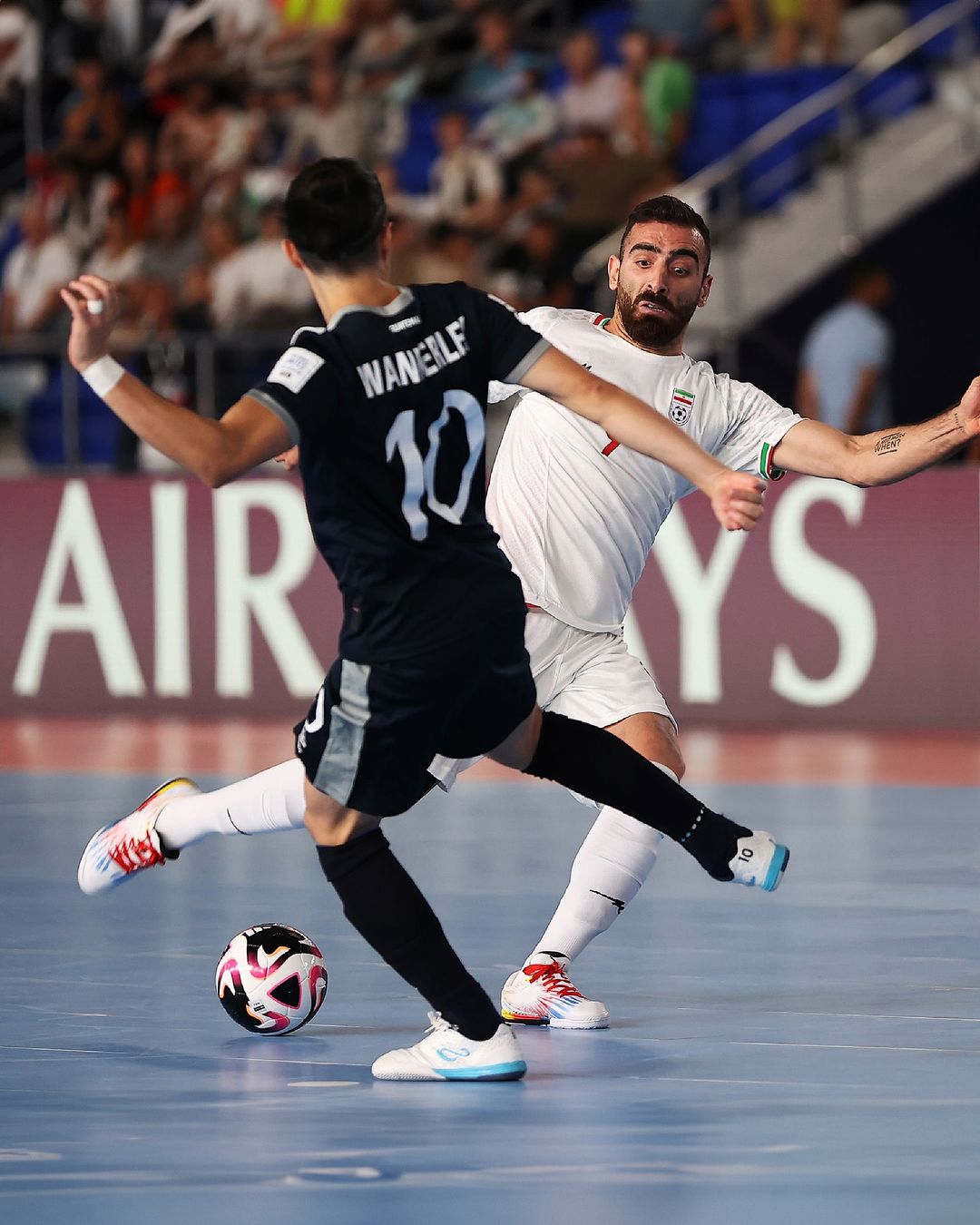 Ushuaia Pro 2.0 Futsal Shoes - white | Wanderley Ruiz - Guatemala | FIFA Futsal World Cup Uzbekistan 2024 | Senda Athletics