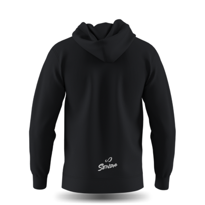 Hoodie Black - render - product image | Senda Athletics